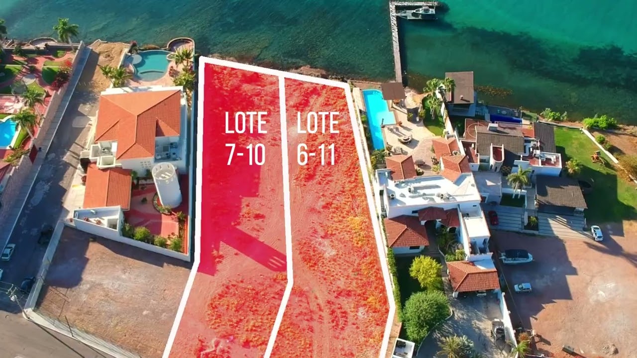 Lotes Lomas de Cortez. Unicos lotes junto al mar en Guaymas